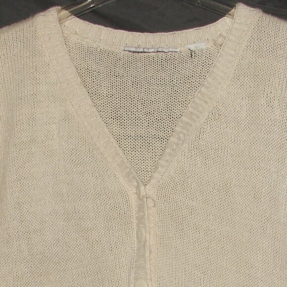 Vtg International Sportswear Oversized Knit Sweater Tunic TOP, Size 2X-3X Ivory - Picture 2 of 9